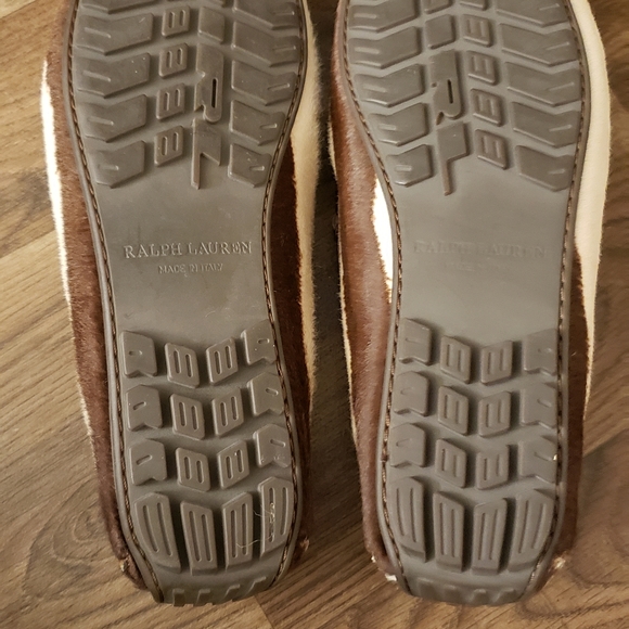 Ralph lauren purple label zebra calf hair Drivers main image 6